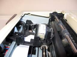 Матричный принтер FACIT E560, механизм печатающей головки