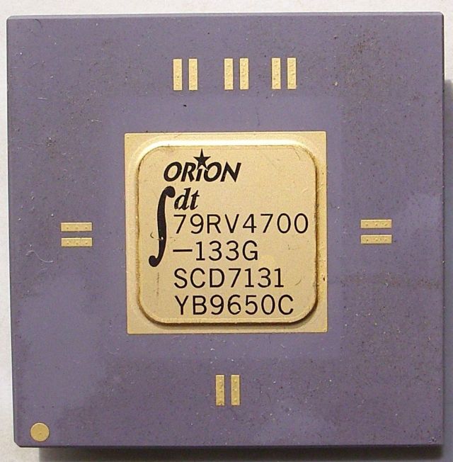 Siemens Nixdorf RM200. Процессор IDT Orion 79RV4700-133G